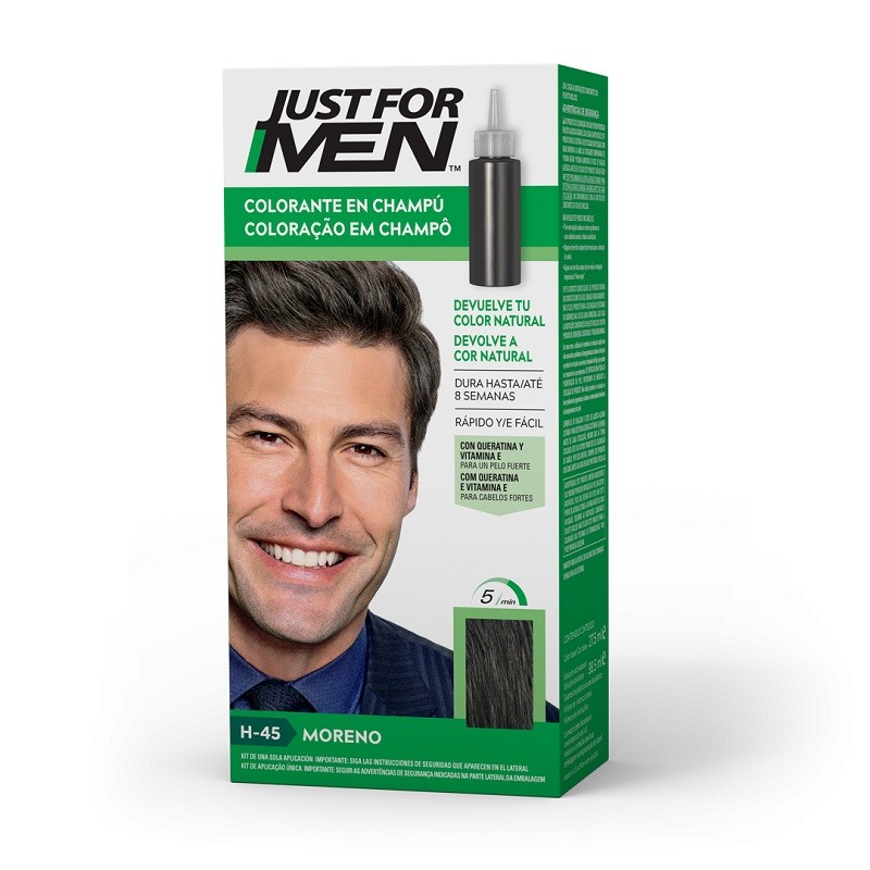 JUST FOR MEN Colorant in Brown Shampoo H-45 (30ml)