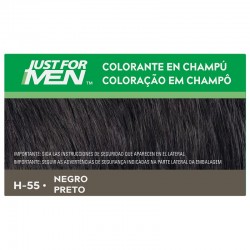 JUST FOR MEN Colorant in Black Shampoo H-55 (30ml)
