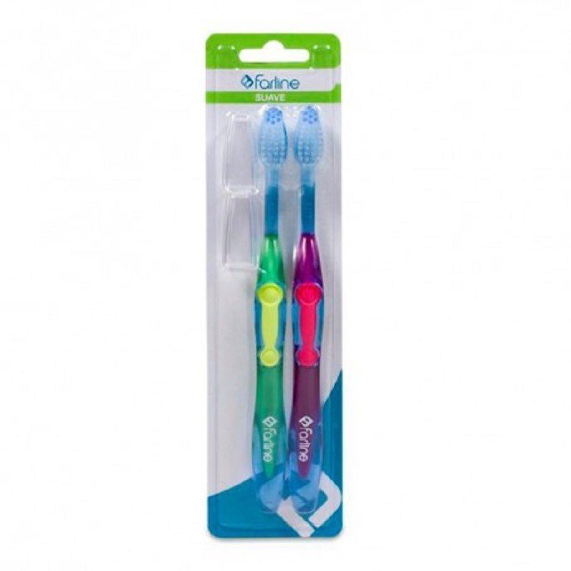 FARLINE Soft Zahnbürste 2 Einheiten FARLINE Soft Zahnbürste 2 Einheiten