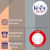 VEET Men Haarentfernungscreme für empfindliche Haut und Körper, 400 ml