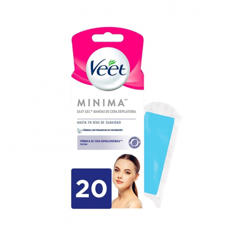 VEET Pure Gesichtskaltwachsstreifen Empfindliche Haut 20 Einheiten VEET Pure Gesichtskaltwachsstreifen Empfindliche Haut 20 Einheiten