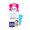 VEET Pure Bandas de Cera Fría Facial Piel Sensible 20 uds