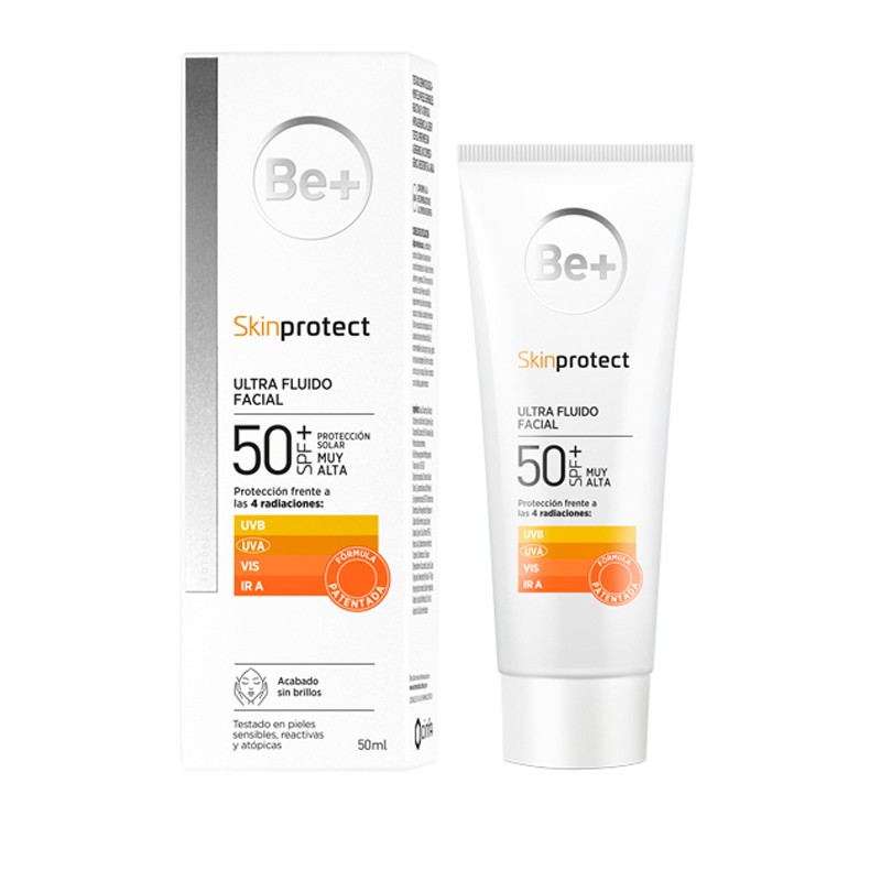 BE+ SkinProtect Ultra Gesichtsfluid SPF50+ 50 ml