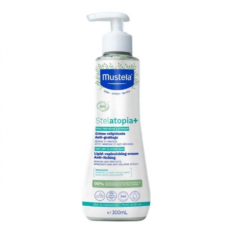 MUSTELA Stelatopia+ BIO Rückfettende Creme 300ml MUSTELA Stelatopia+ BIO Rückfettende Creme 300ml