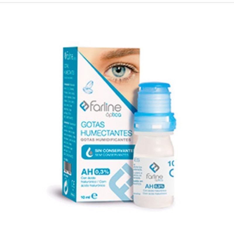 FARLINE Optic Feuchtigkeitstropfen 0,3% Hyaluronsäure 10ml FARLINE Optic Feuchtigkeitstropfen 0,3% Hyaluronsäure 10ml
