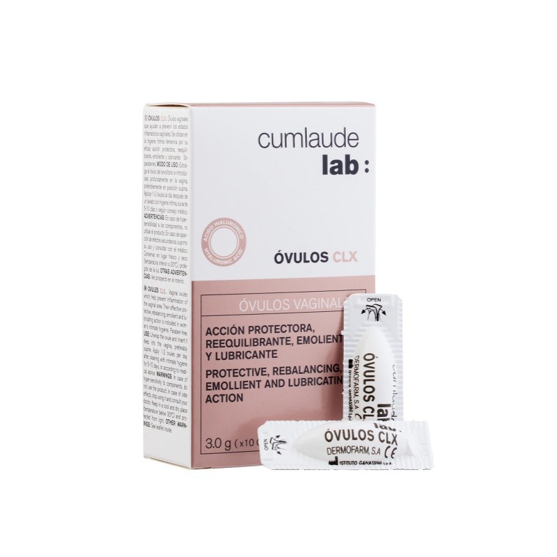CUMLAUDE LAB CLX Vaginal-Ovulae 10 Ovulae