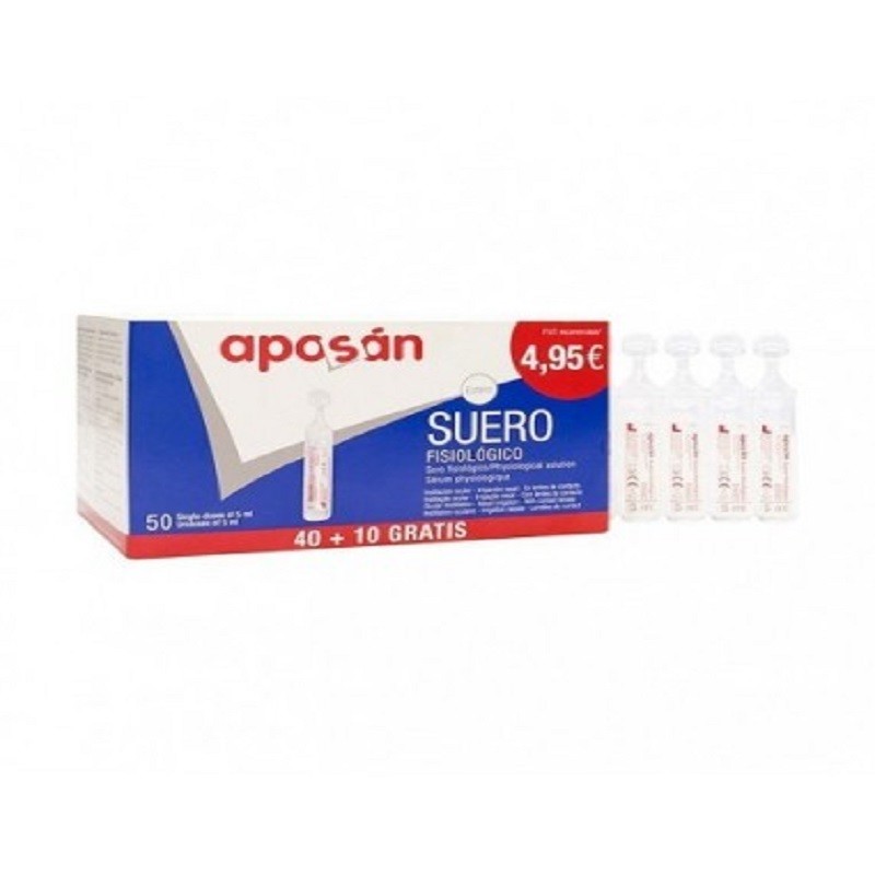 APOSAN Single-dose Physiological Serum 50x5ml