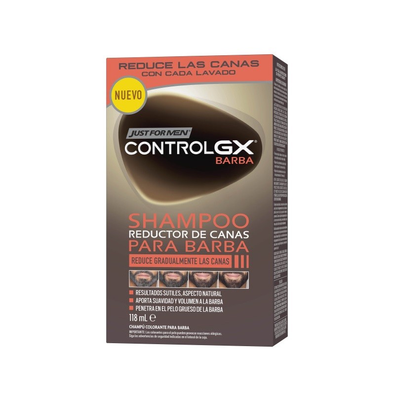 JUST FOR MEN Control Gx Bart-Grau-Reduzierungsshampoo 118ml