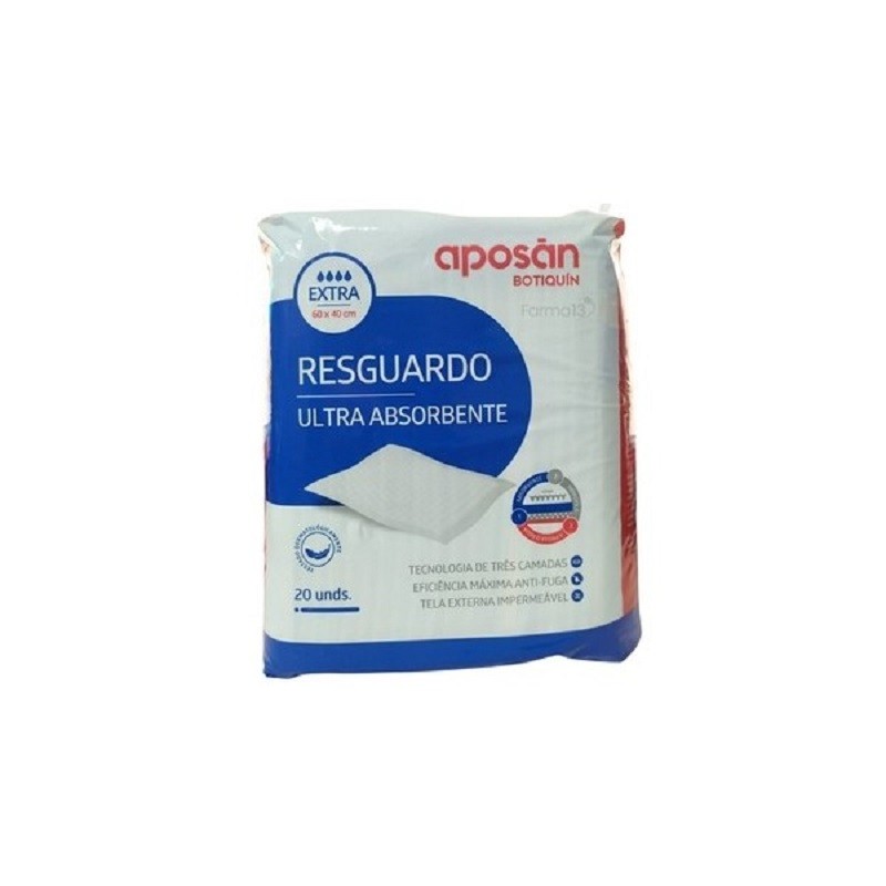 APOSAN Ultra-Absorbent Pad 60x40cm (20 units)