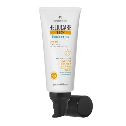 Heliocare 360º Pediatrics Lotion SPF50 (200 ml) im symphonischen Format. Die Packung enthält 2 Einheiten.
