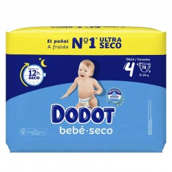 Confezione Jumbo Dodot Baby Dry misura 4 - 78 unità