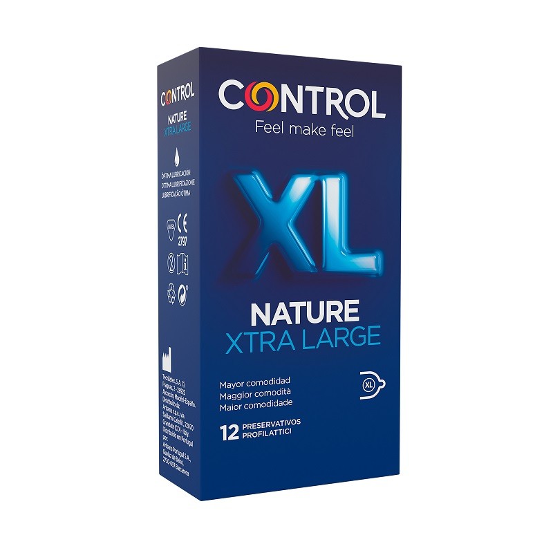 Preservativi CONTROL EXTRA LARGE XL da 12 pezzi