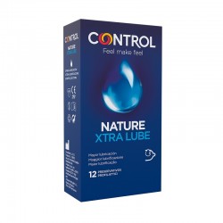 CONTROL Nature Xtra Lube Preservativos 12 unidades