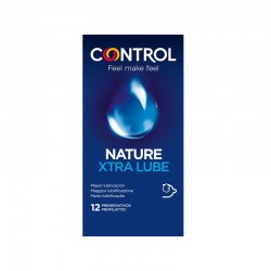 CONTROL Nature Xtra Lube Preservativos 12 uds