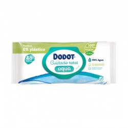 Dodot Aqua Plastic Free Wipes 48 units