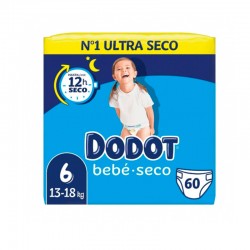 Dodot Dry Baby Jumbo Pack Size 6 56 units