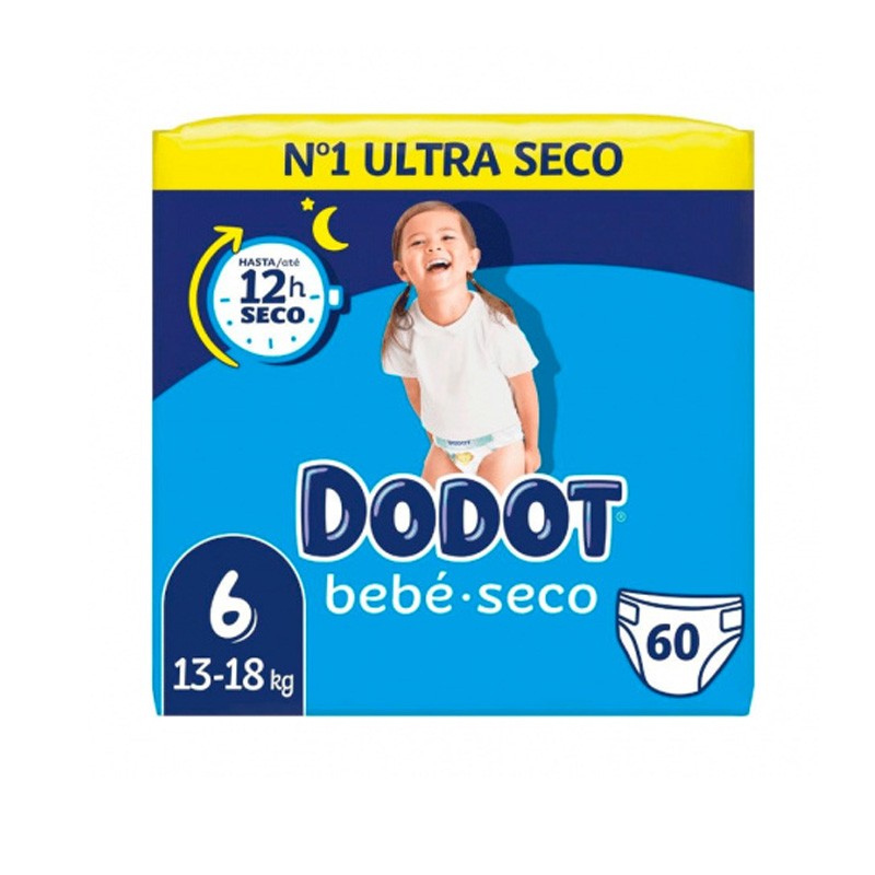 Dodot Dry Baby Jumbopackung Größe 6 56 Einheiten