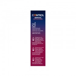 CONTROL Sensual Dots & Lines Preservativo Puntos y Estrías 12 uds
