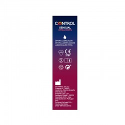 CONTROL Sensual Xtra Dots Preservativo 12 uds