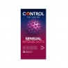 CONTROL Sensual Intense Dots Preservativos 12 uds