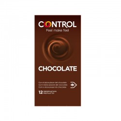 CONTROL Chocolate Preservativos 12 uds