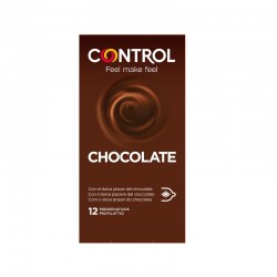 CONTROL Préservatifs Chocolat 12 unités