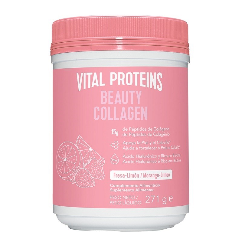 VITAL PROTEINS Beauty Collagen Erdbeere und Zitrone 271g VITAL PROTEINS Beauty Collagen Erdbeere und Zitrone 271g