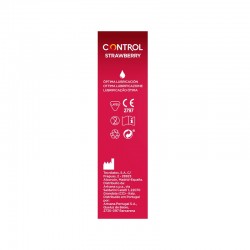 CONTROL Preservativi alla fragola 12 unità