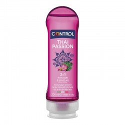 CONTROL Thai Passion Gel de Massage 2 en 1 (200 ml)