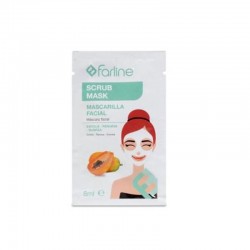 FARLINE Maschera viso esfoliante Maschera scrub 1 unità da 8 ml Offerta