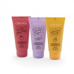 CONTROL Sweet Pleasure Kit de Viaje Gel de Masaje Hidratante 3x50ml