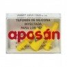 Tappi per orecchie in silicone iniettabili APOSAN per bambini 2 unità