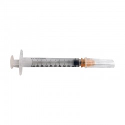APOSAN Syringe with Needle 0.5x16 (1 ml)