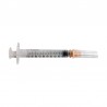 APOSAN Syringe with Needle 0.5x16 (1 ml)