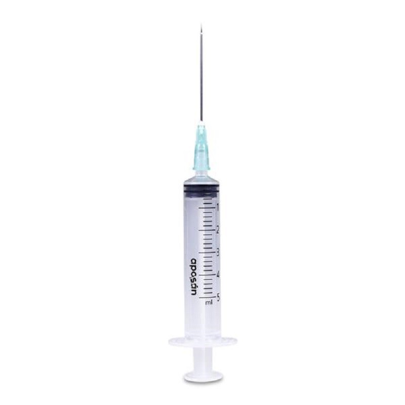 APOSAN Seringue avec aiguille 0,8x40 (5ml) APOSAN Seringue avec aiguille 0,8x40 (5ml)