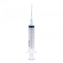 APOSAN Spritze mit Nadel 0,8x40 (10ml)