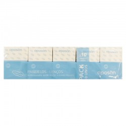 APOSAN Extra Soft Taschentücher 10x10 Taschentücher pro Taschenformat Paket