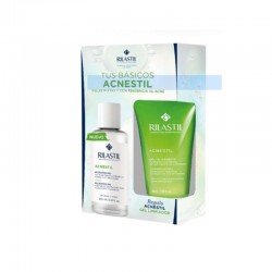 Rilastil Acnestil Plus Micropeeling Cleaning Pack 100ml + Purifying Cleansing Gel 50 ml GIFT