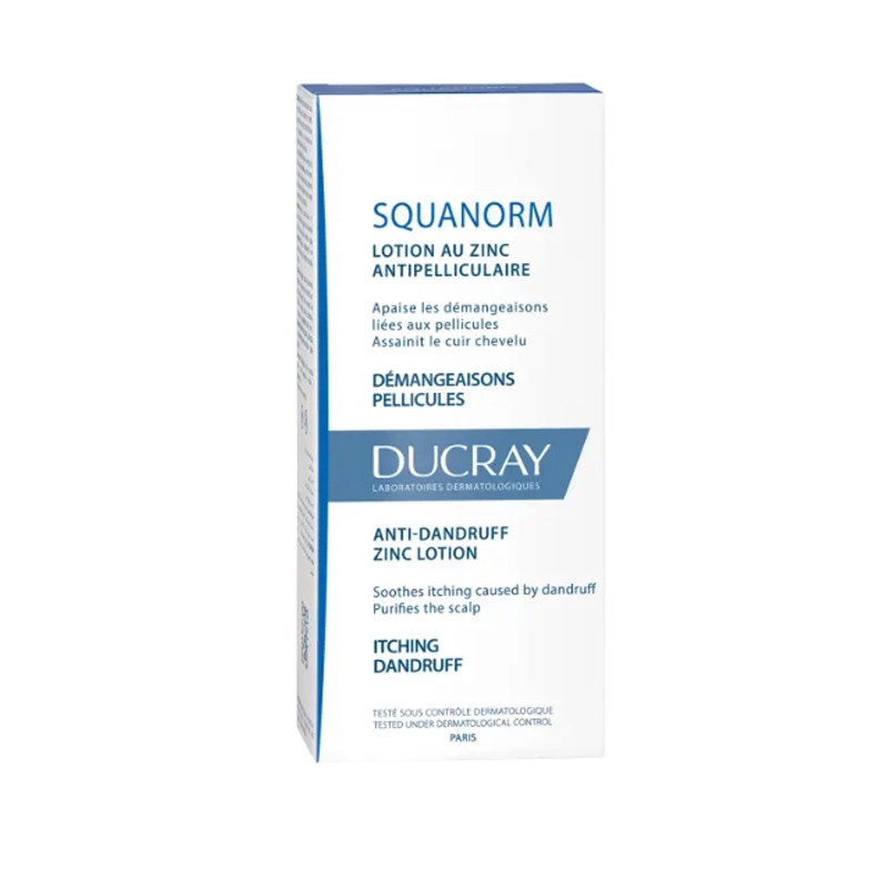 DUCRAY Squanorm Anti-Dandruff Lotion with Zinc 200ML