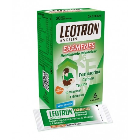 Exames LEOTRON 20 envelopes.