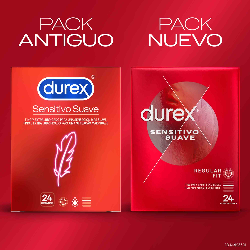 DUREX Preservativo Suave Sensível 24 unidades