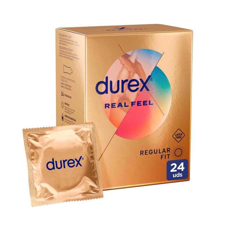 DUREX Real Feel Kondome 24 Einheiten DUREX Real Feel Kondome 24 Einheiten