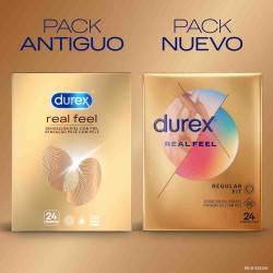 Preservativos DUREX Real Feel 24 unidades