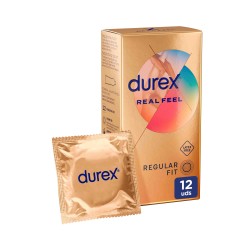 Preservativo DUREX Real Feel 12 unidades