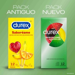 DUREX Condoms Taste Me Fruity 12 Units