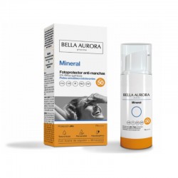 BELLA AURORA Minerale Fotoprotettivo Antimacchie 0% Filtri Chimici SPF50 (50ml)