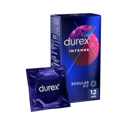 DUREX Préservatifs Orgasmiques Intenses 12 unités