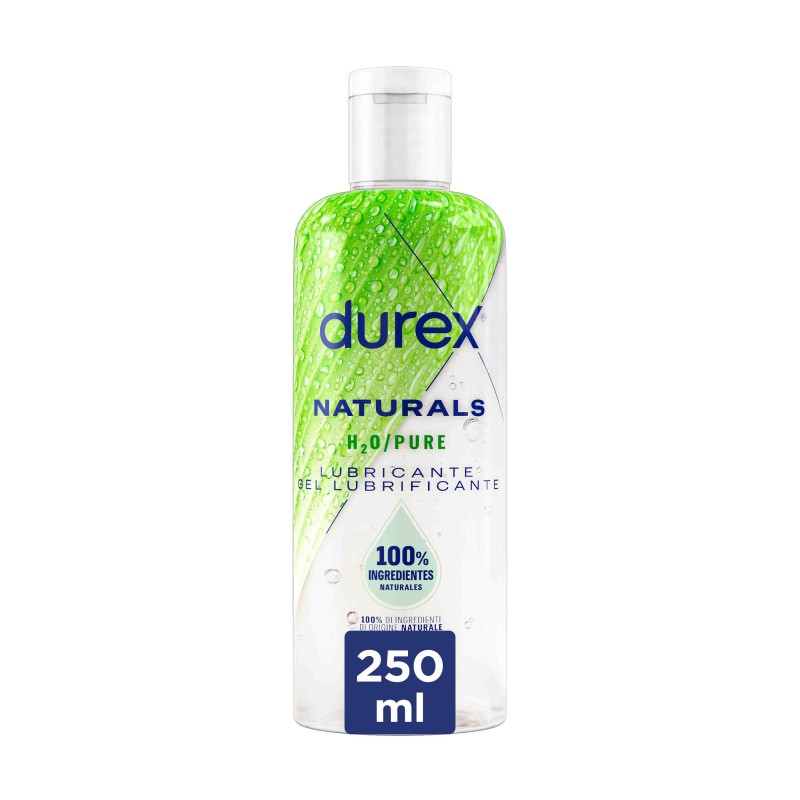 DUREX Naturals 100 % natürliches H2O-Gleitmittel, 250 ml
