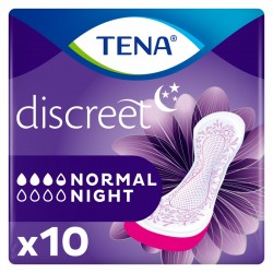 TENA Discreet Normal Night 10uds