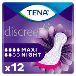 TENA Discreet Maxi Nuit 12 unités